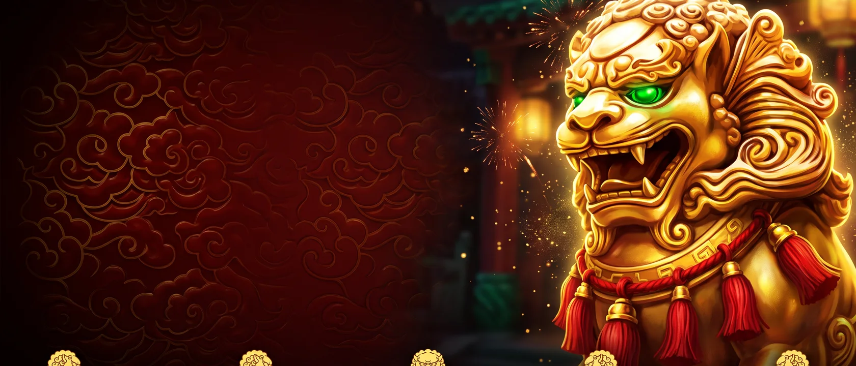 5 Lions Megaways key art