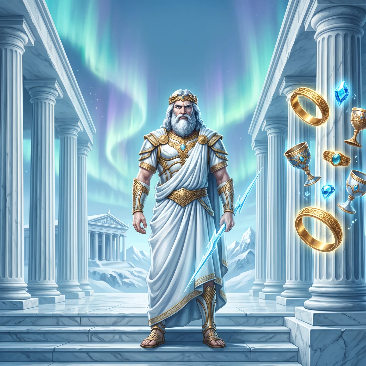Gates of Olympus 1000 key art