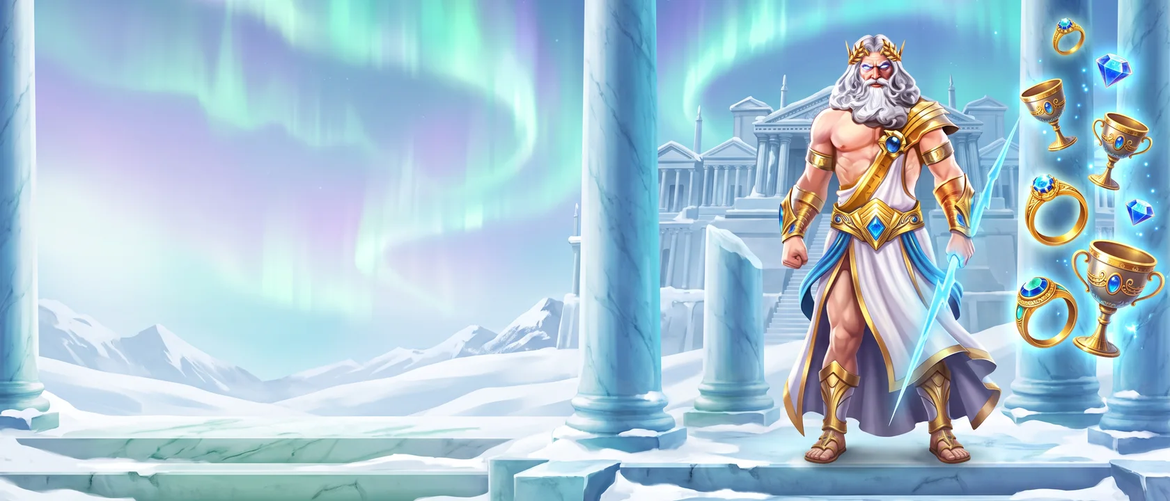 Gates of Olympus 1000 key art