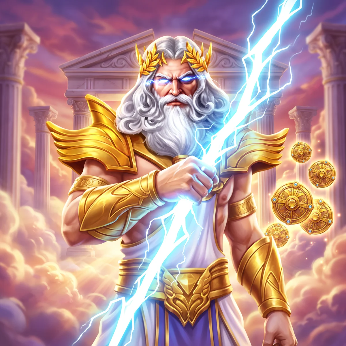 Gates of Olympus Super Scatter key art