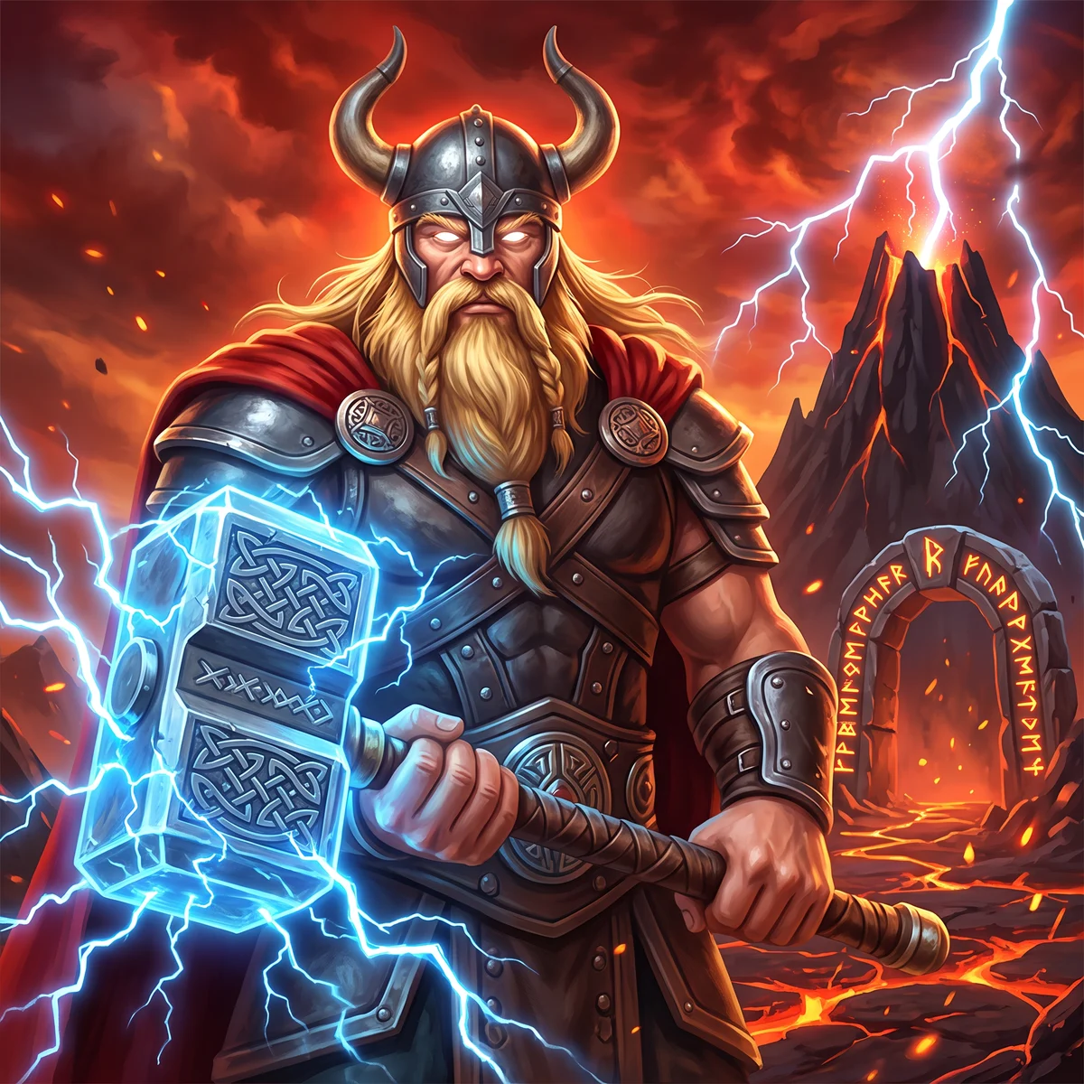 Power of Thor Megaways key art