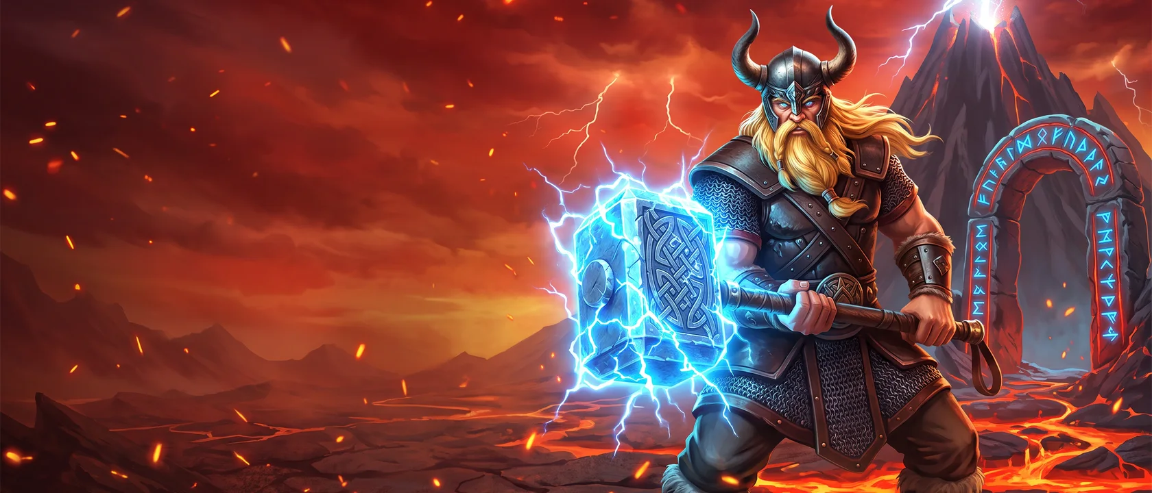 Power of Thor Megaways key art