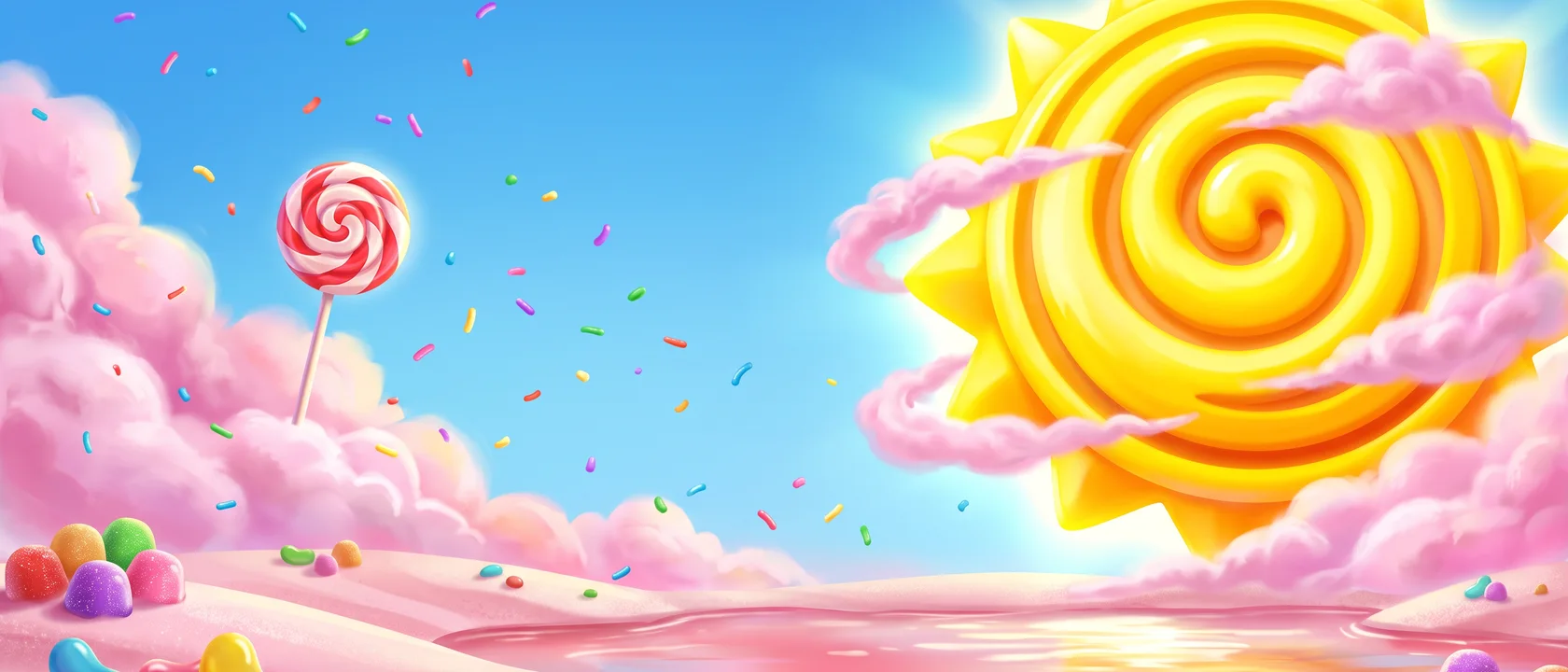 Sugar Rush Super Scatter key art