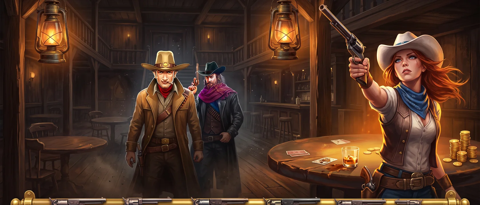 Wild West Gold Megaways key art