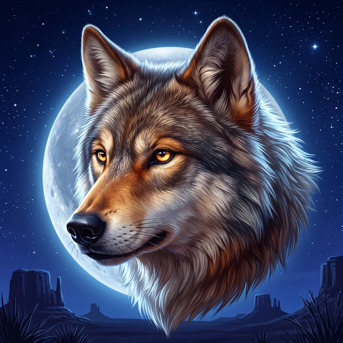 Wolf Gold key art